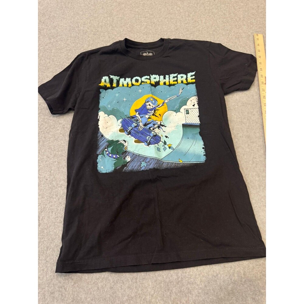 Rhymesayers Atmosphere Tshirt Mens M 2023 Tour Black Graphic Skate Concert Tee
